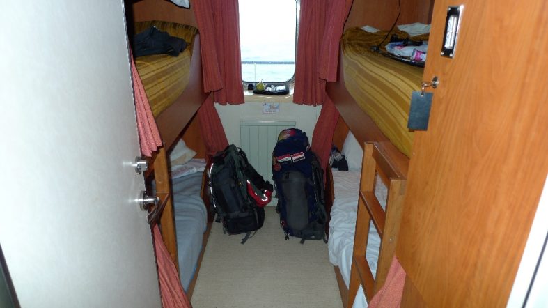 Navimag boat – Puerto Natales to Puerto Montt (Chile), 4 days and nights