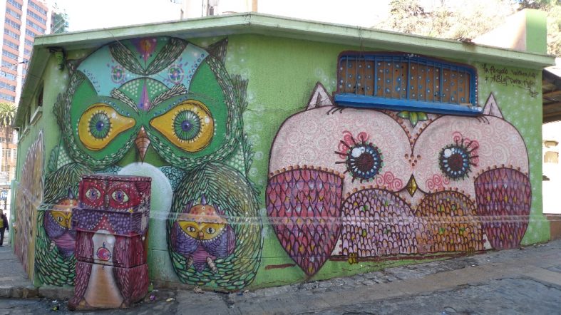 Valparaiso Street Art, kick @ss!