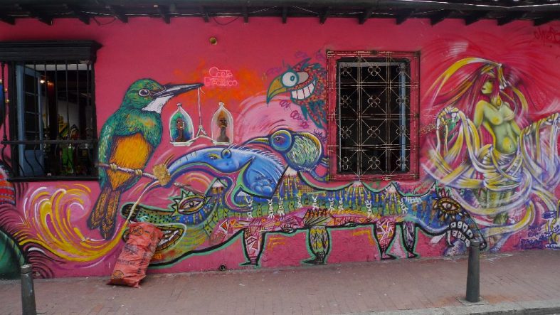 Colourful Street Art of Bogota