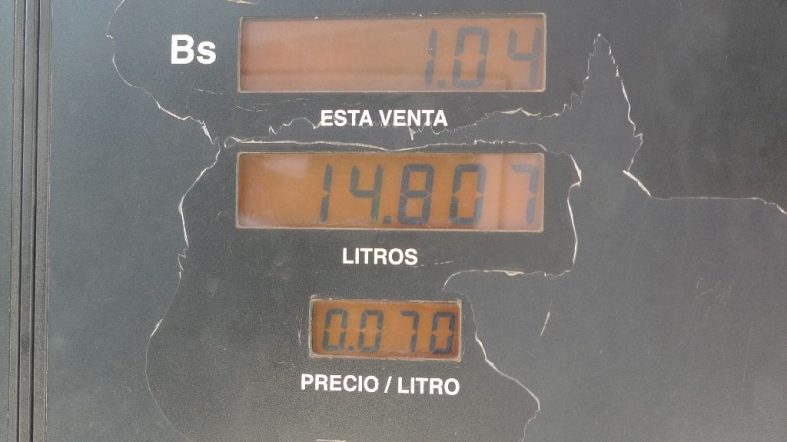 Benzin/Gas in Venezuela