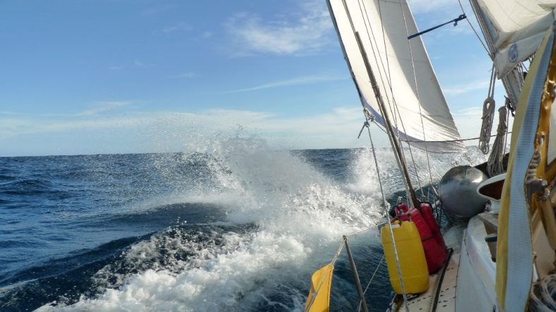 Caribbean Sailing Photo Splash